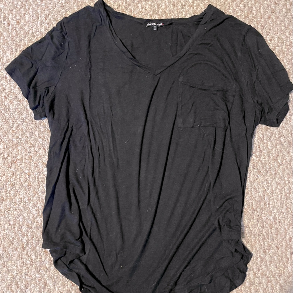 Black Charlotte Russe T Shirt